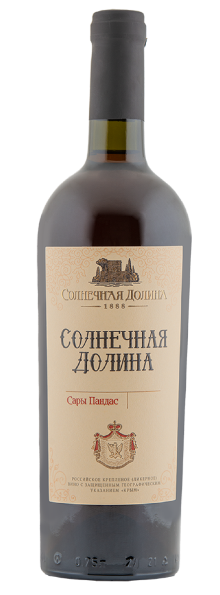 Вино выдержанное Солнечная Долина